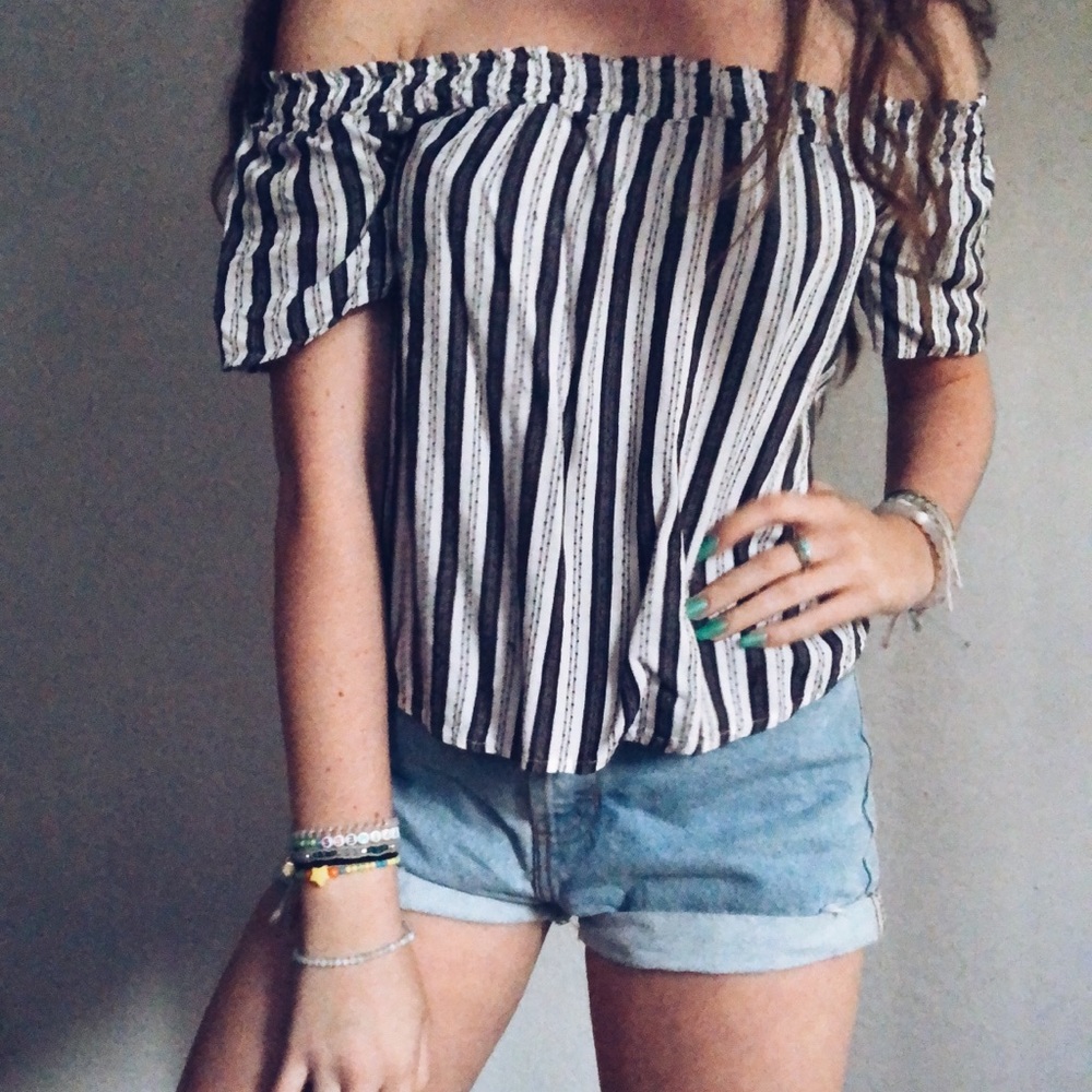 tillys off the shoulder top